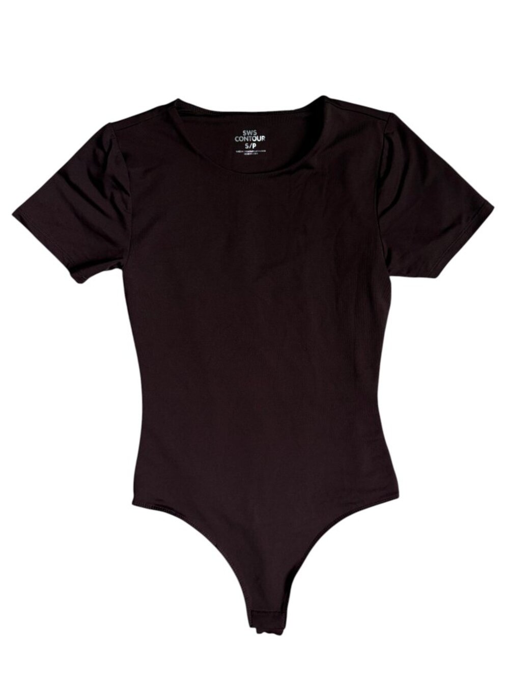 SWS Contour Short Sleeve Body Suit (Brown) - Small